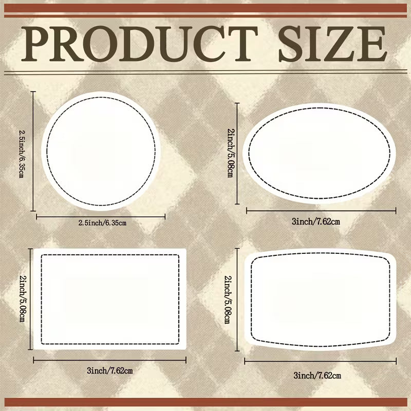 Personalised Leather Patch – Custom Logo or Text | Premium Engraved Patch for Hats, Bags & Clothing