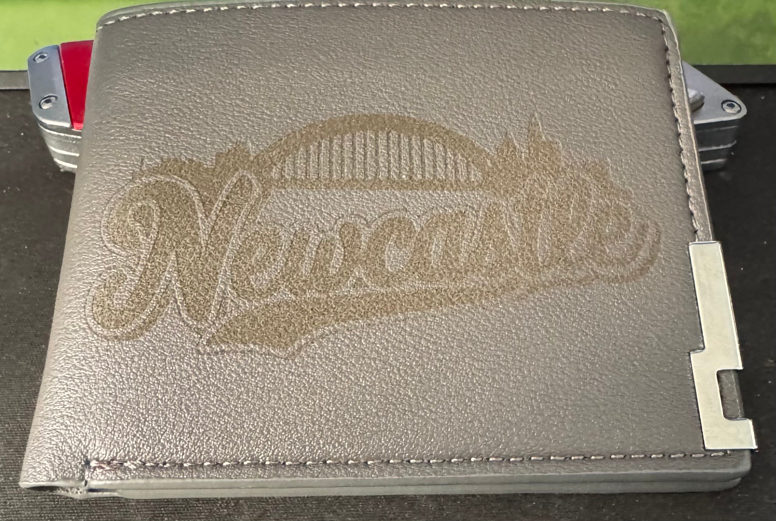 Personalised Engraved Leather Wallets