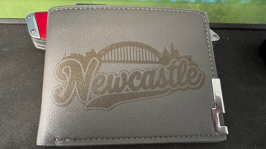 Personalised Engraved Leather Wallets