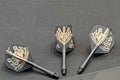 3pcs Pack Plastic Dart Flights – Personalised Engraved Universal Darts Flights