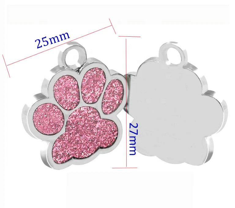 Pet ID Name Tags Engraved Dog Cat Tag, Personalised Engraving, Dog Collar, Bone